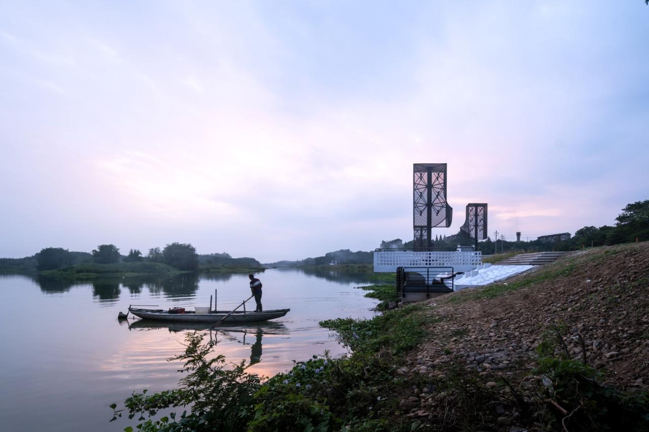 BIM建筑|‘起风了’装置,瀫石光河道护岸改造 / 华中科技大学建规学院 + 青·微舍工作室 BIM建筑|‘起风了’装置,瀫石光河道护岸改造 / 华中科技大学建规学院 + 青·微舍工作室