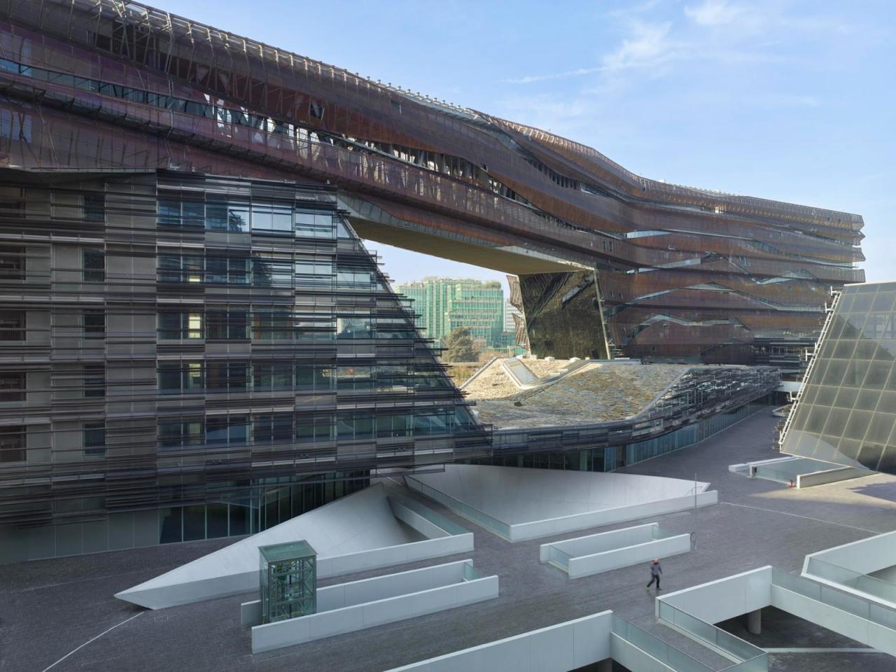 BIM建筑|埃尼集团米兰总部 / Morphosis Architects BIM建筑|埃尼集团米兰总部 / Morphosis Architects