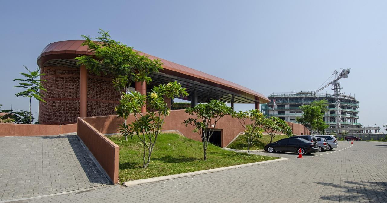 BIM建筑|Binus 三宝垄教育园区 / Denton Corker Marshall BIM建筑|Binus 三宝垄教育园区 / Denton Corker Marshall