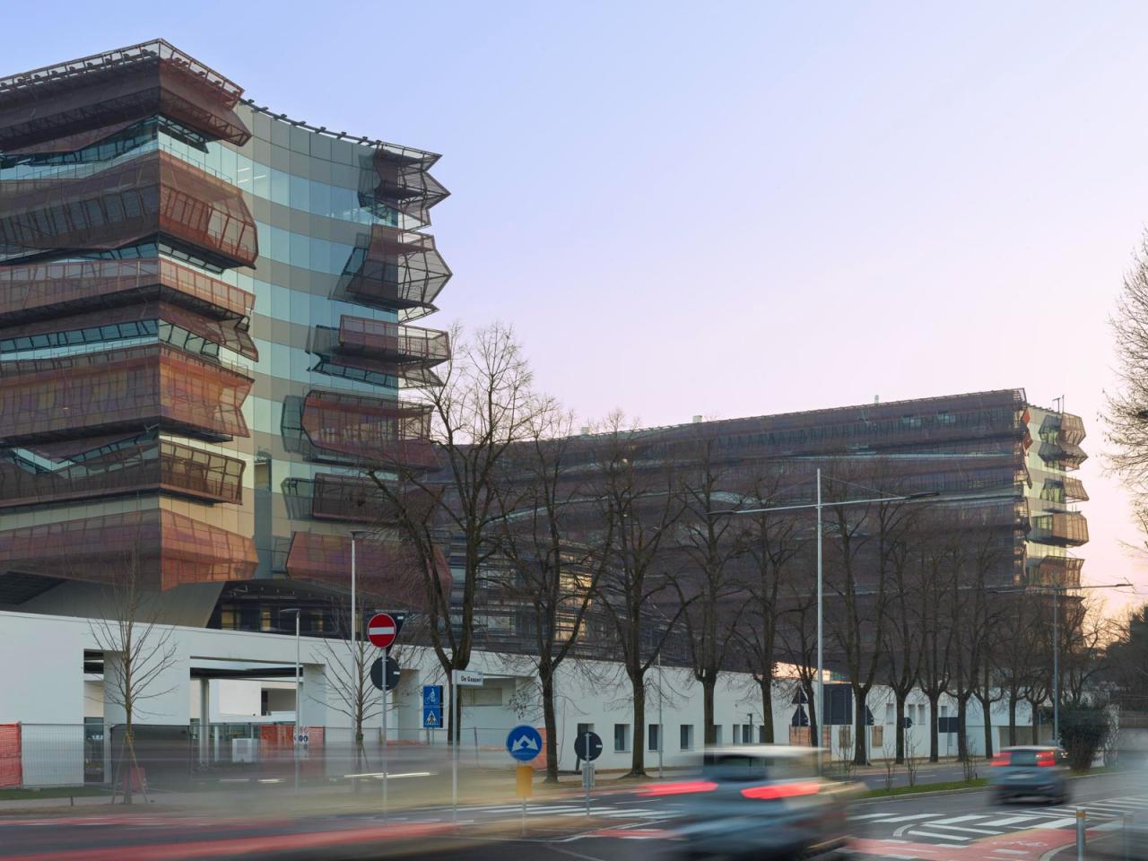 BIM建筑|埃尼集团米兰总部 / Morphosis Architects BIM建筑|埃尼集团米兰总部 / Morphosis Architects