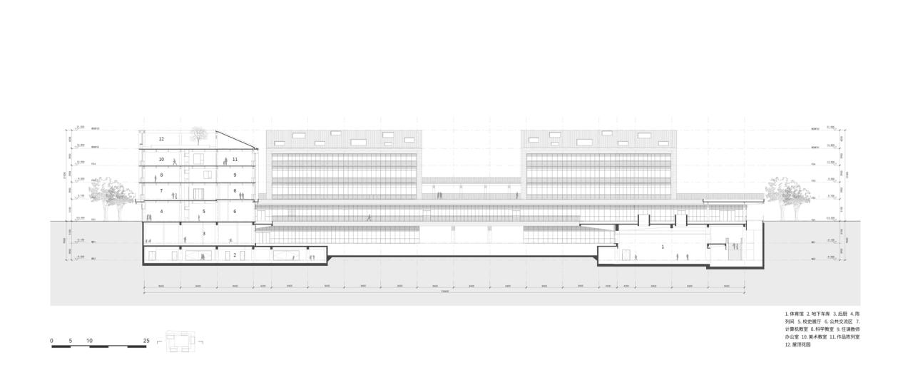 BIM建筑|北京市育英学校科学城学校 / 北京市建筑设计研究院 BIM建筑|北京市育英学校科学城学校 / 北京市建筑设计研究院