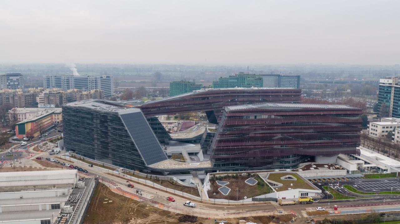 BIM建筑|埃尼集团米兰总部 / Morphosis Architects BIM建筑|埃尼集团米兰总部 / Morphosis Architects