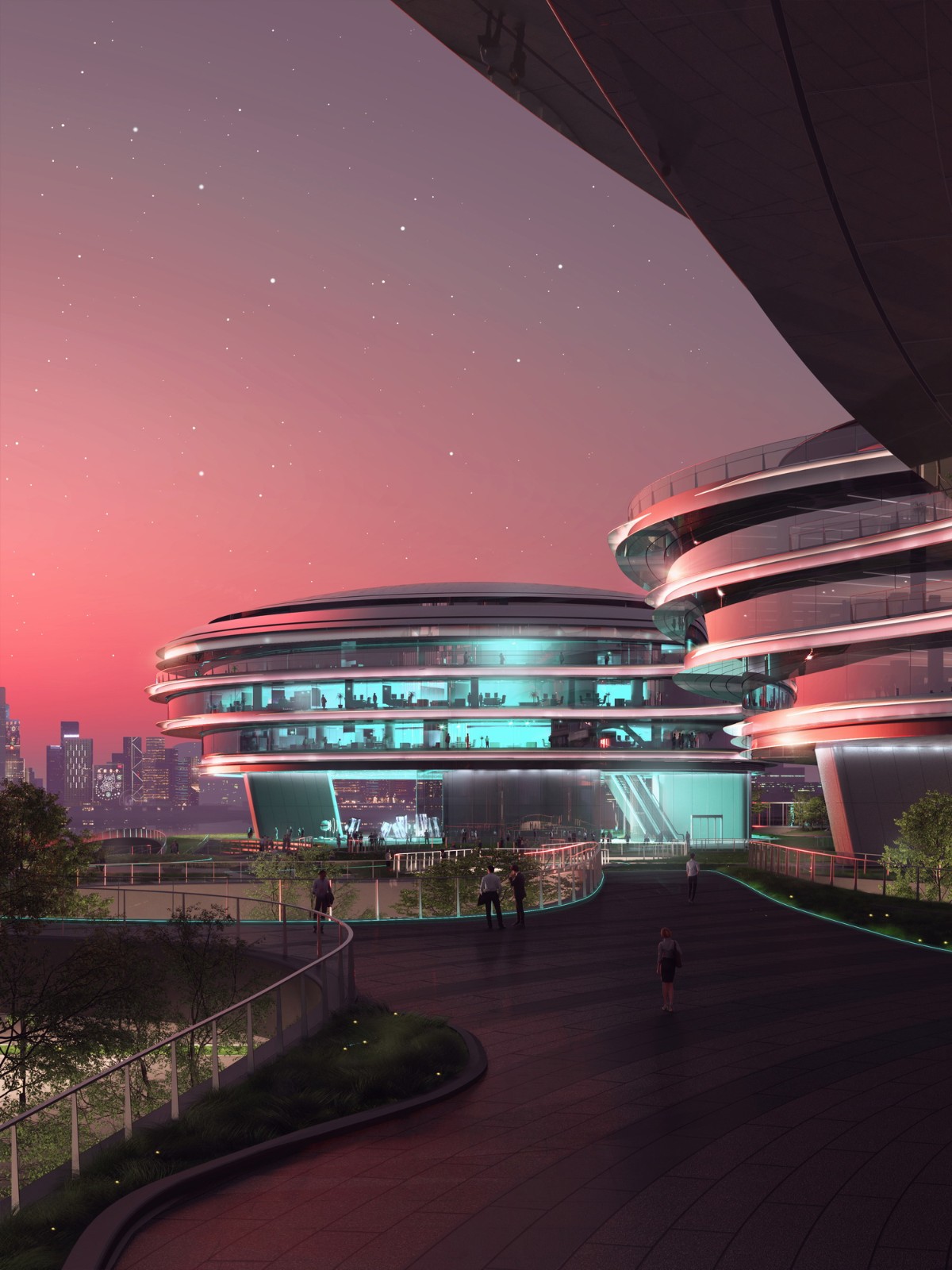 BIM建筑|“漂浮”的腾讯总部园区04地块 / 马岩松MAD BIM建筑|“漂浮”的腾讯总部园区04地块 / 马岩松MAD