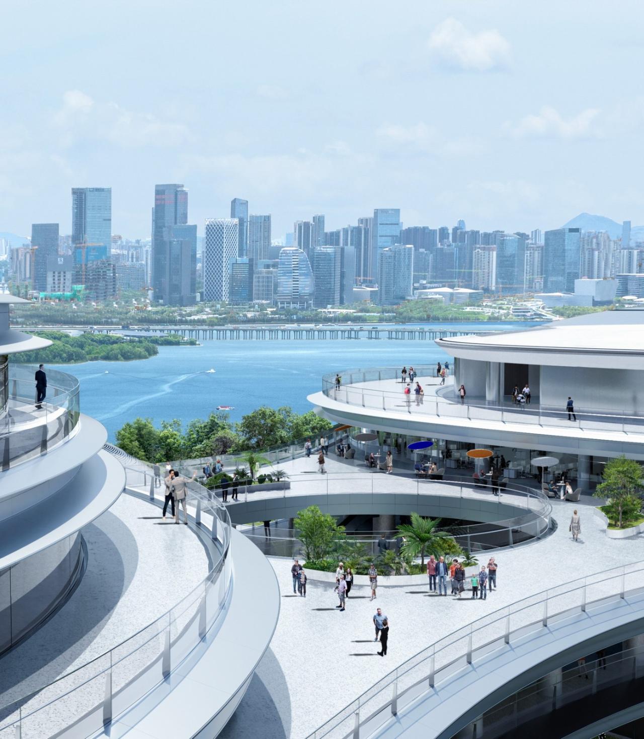 BIM建筑|“漂浮”的腾讯总部园区04地块 / 马岩松MAD BIM建筑|“漂浮”的腾讯总部园区04地块 / 马岩松MAD