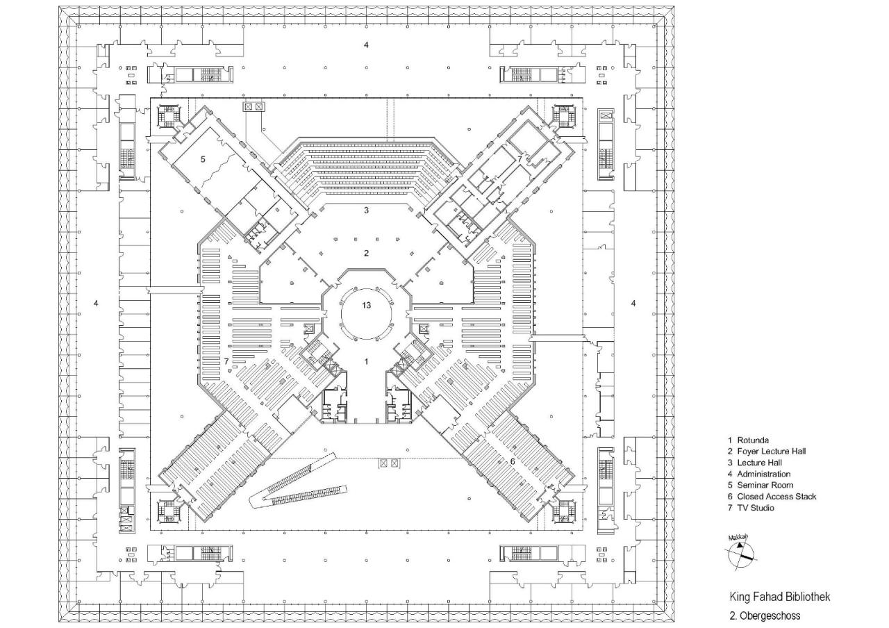 BIM建筑|沙特阿拉伯法赫德国王图书馆 / 盖博建筑设计事务所 BIM建筑|沙特阿拉伯法赫德国王图书馆 / 盖博建筑设计事务所