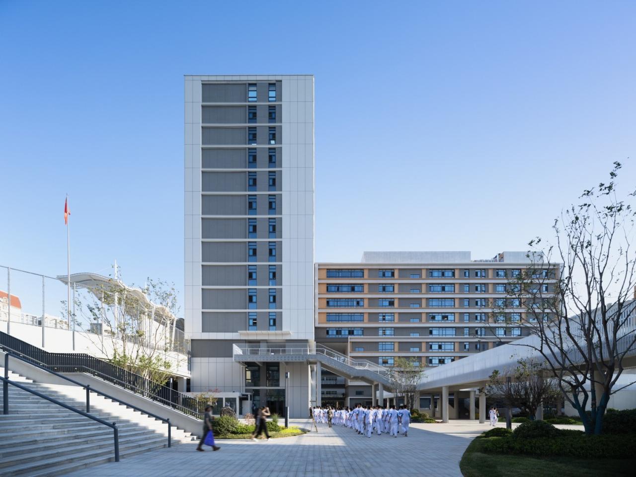 BIM建筑|西安高新第一中学(高中部)改扩建 / 中国建筑西北设计研究院 屈培青工作室 BIM建筑|西安高新第一中学(高中部)改扩建 / 中国建筑西北设计研究院 屈培青工作室