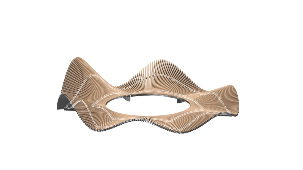 BIM建筑|一片落入绿洲的花瓣 / 成都直现建筑设计 BIM建筑|一片落入绿洲的花瓣 / 成都直现建筑设计