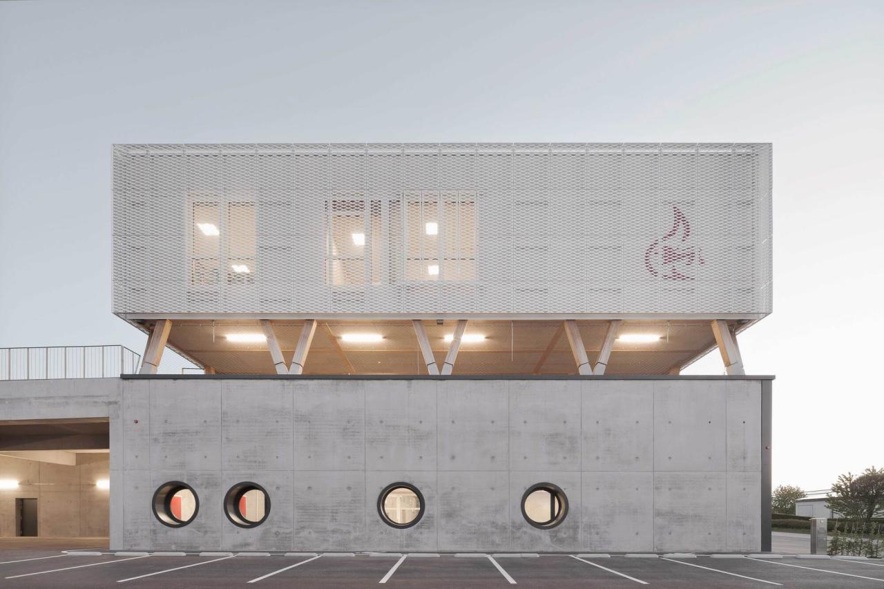 BIM建筑|Straubenhardt 消防站 / wulf architekten BIM建筑|Straubenhardt 消防站 / wulf architekten