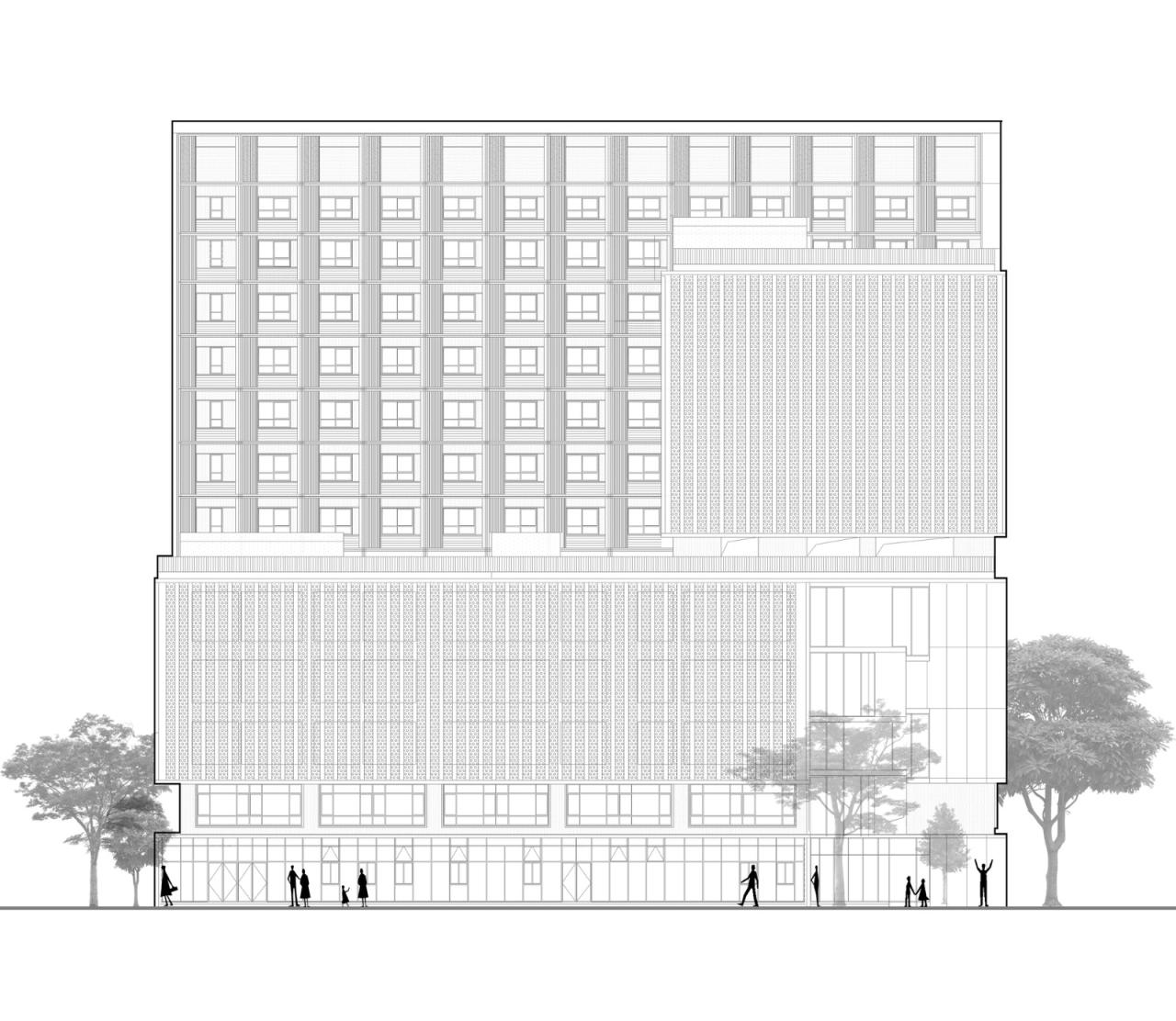 BIM建筑|西安高新第一中学(高中部)改扩建 / 中国建筑西北设计研究院 屈培青工作室 BIM建筑|西安高新第一中学(高中部)改扩建 / 中国建筑西北设计研究院 屈培青工作室