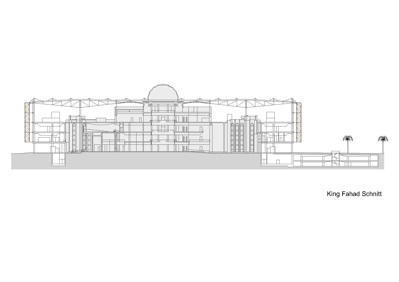 BIM建筑|沙特阿拉伯法赫德国王图书馆 / 盖博建筑设计事务所 BIM建筑|沙特阿拉伯法赫德国王图书馆 / 盖博建筑设计事务所