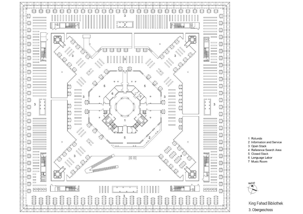 BIM建筑|沙特阿拉伯法赫德国王图书馆 / 盖博建筑设计事务所 BIM建筑|沙特阿拉伯法赫德国王图书馆 / 盖博建筑设计事务所