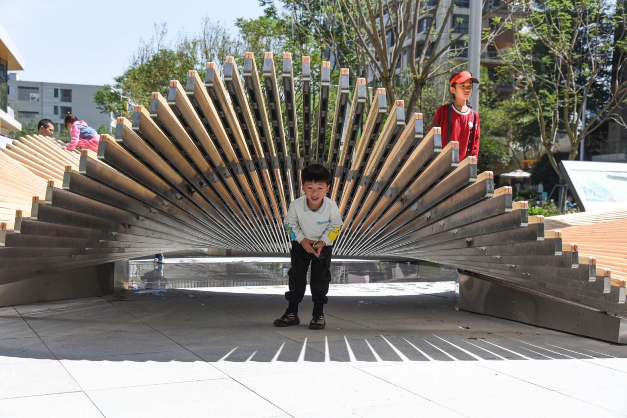 BIM建筑|一片落入绿洲的花瓣 / 成都直现建筑设计 BIM建筑|一片落入绿洲的花瓣 / 成都直现建筑设计