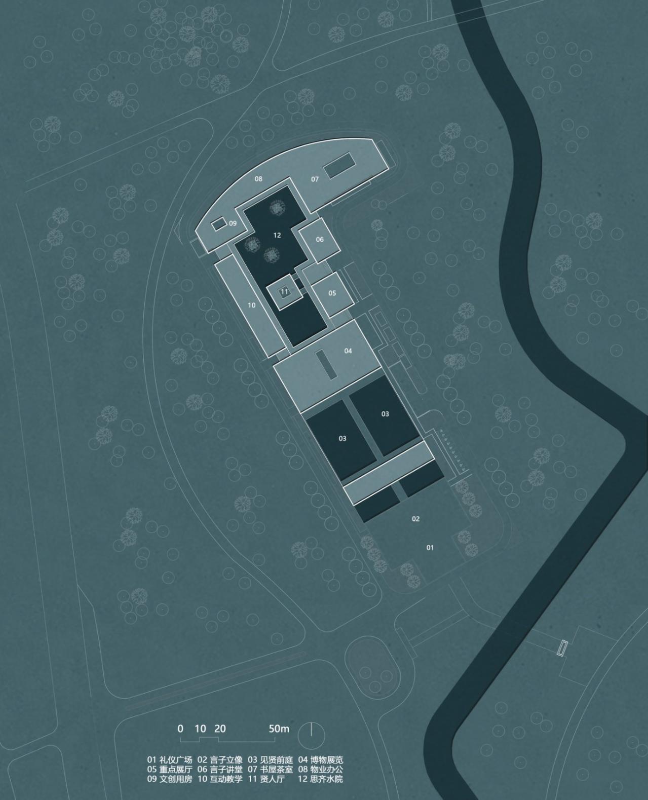 BIM建筑|言子书院 / 华南理工大学建筑设计研究院 BIM建筑|言子书院 / 华南理工大学建筑设计研究院