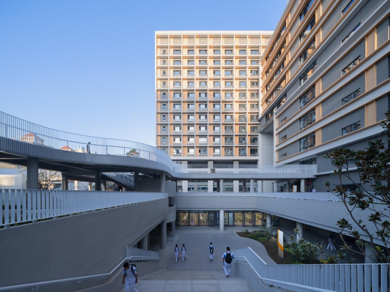 BIM建筑|西安高新第一中学(高中部)改扩建 / 中国建筑西北设计研究院 屈培青工作室 BIM建筑|西安高新第一中学(高中部)改扩建 / 中国建筑西北设计研究院 屈培青工作室