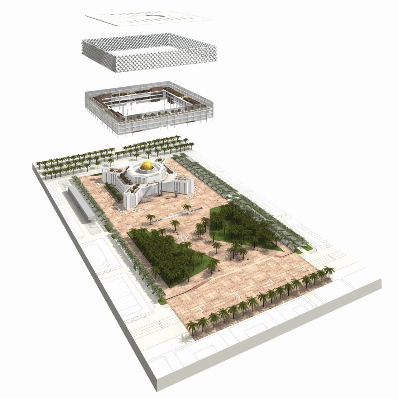 BIM建筑|沙特阿拉伯法赫德国王图书馆 / 盖博建筑设计事务所 BIM建筑|沙特阿拉伯法赫德国王图书馆 / 盖博建筑设计事务所