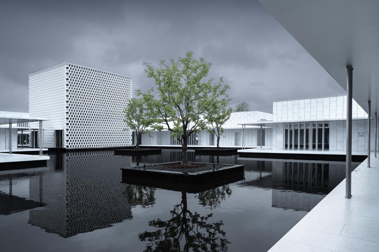 BIM建筑|言子书院 / 华南理工大学建筑设计研究院 BIM建筑|言子书院 / 华南理工大学建筑设计研究院