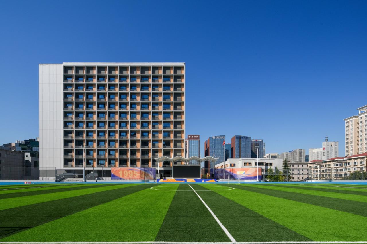 BIM建筑|西安高新第一中学(高中部)改扩建 / 中国建筑西北设计研究院 屈培青工作室 BIM建筑|西安高新第一中学(高中部)改扩建 / 中国建筑西北设计研究院 屈培青工作室