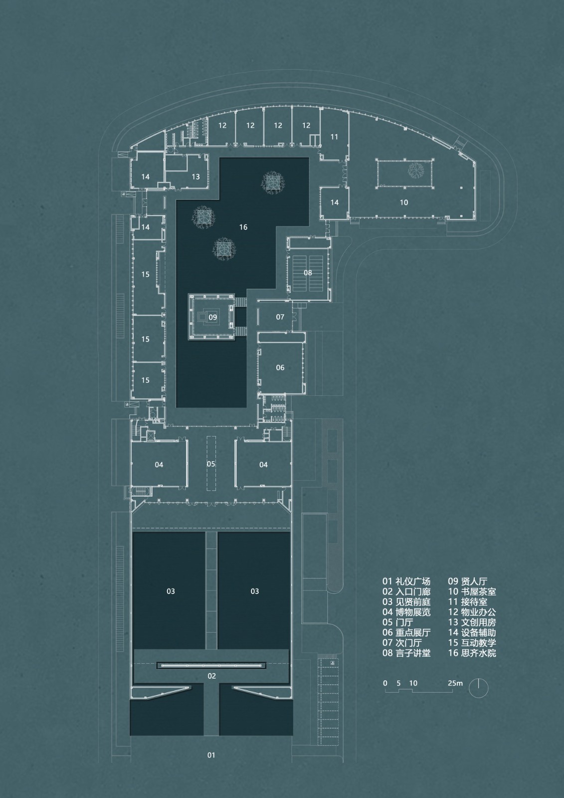 BIM建筑|言子书院 / 华南理工大学建筑设计研究院 BIM建筑|言子书院 / 华南理工大学建筑设计研究院