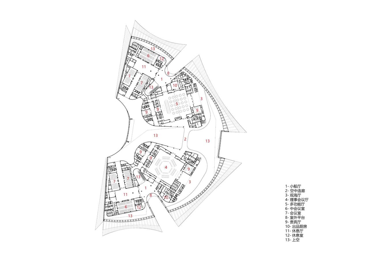 BIM建筑|南沙国际金融论坛(IFF)永久会址 / 同济大学建筑设计研究院 BIM建筑|南沙国际金融论坛(IFF)永久会址 / 同济大学建筑设计研究院