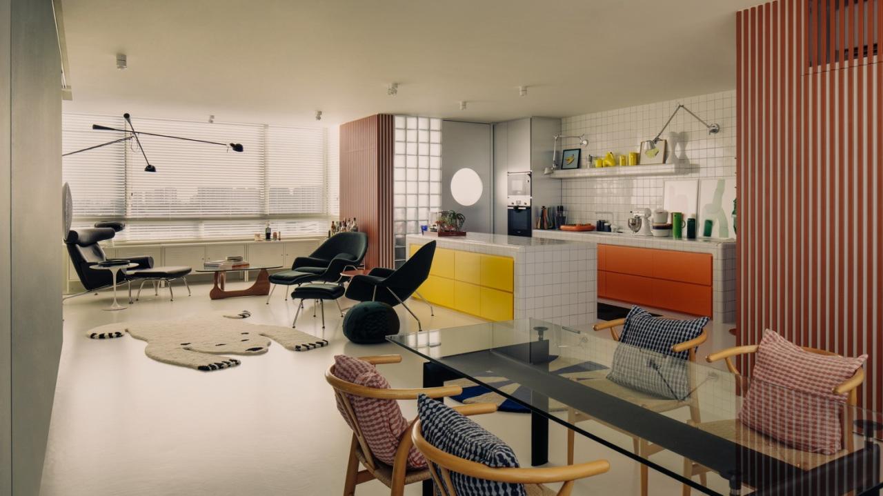 BIM建筑|灵动色彩之家:位于新加坡的粗野派公寓改造 / SPARK BIM建筑|灵动色彩之家:位于新加坡的粗野派公寓改造 / SPARK