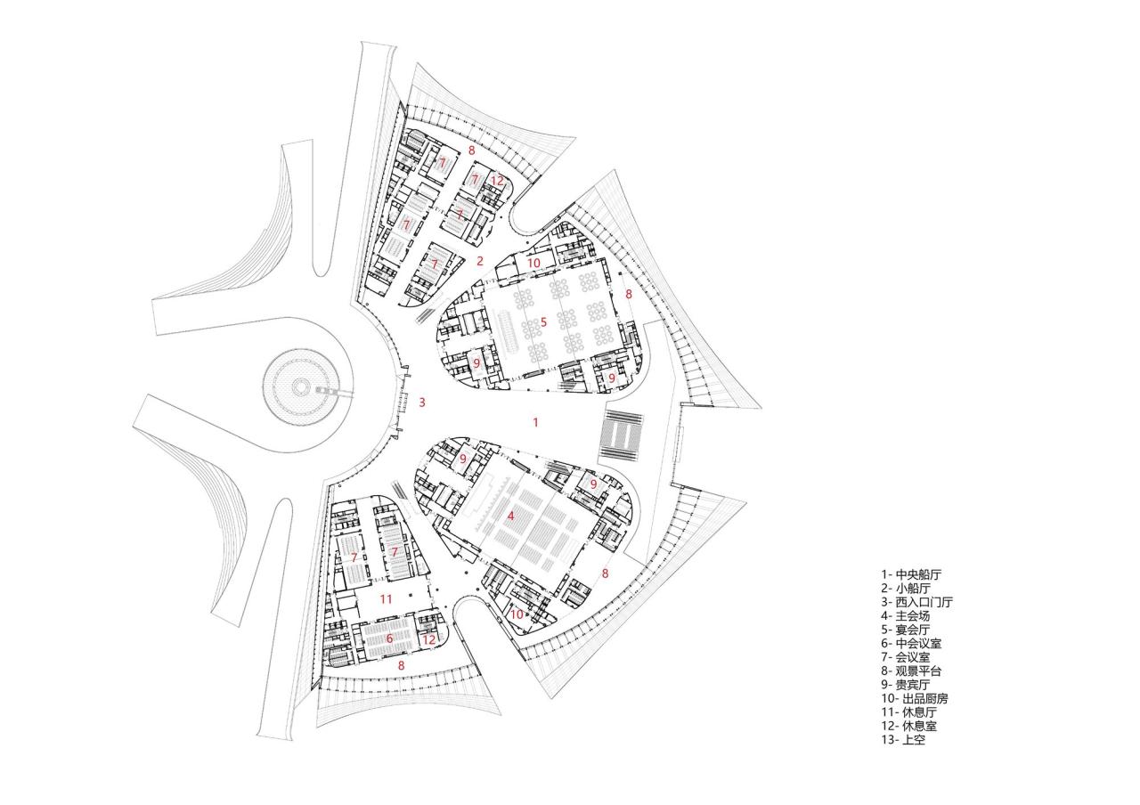 BIM建筑|南沙国际金融论坛(IFF)永久会址 / 同济大学建筑设计研究院 BIM建筑|南沙国际金融论坛(IFF)永久会址 / 同济大学建筑设计研究院