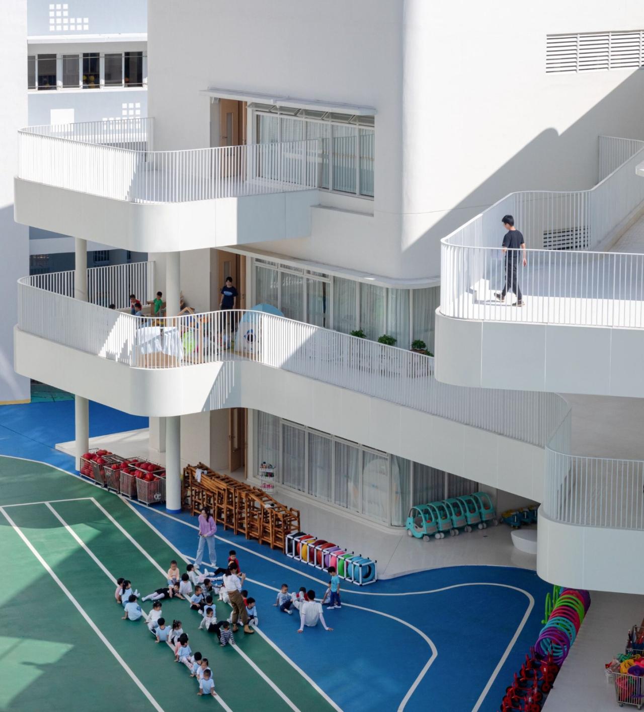 BIM建筑|深圳市第二幼儿园 / 徐昀超建筑工作室 BIM建筑|深圳市第二幼儿园 / 徐昀超建筑工作室