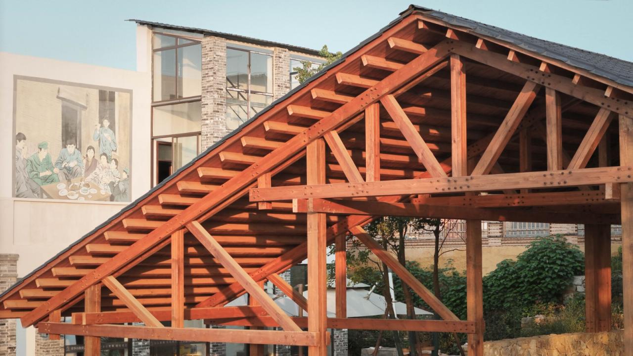 BIM建筑|东阳村木构实践 / 繁星建筑工作室 BIM建筑|东阳村木构实践 / 繁星建筑工作室