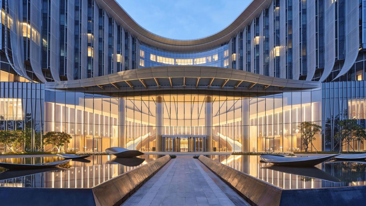 BIM建筑|南沙国际金融论坛(IFF)永久会址 / 同济大学建筑设计研究院 BIM建筑|南沙国际金融论坛(IFF)永久会址 / 同济大学建筑设计研究院