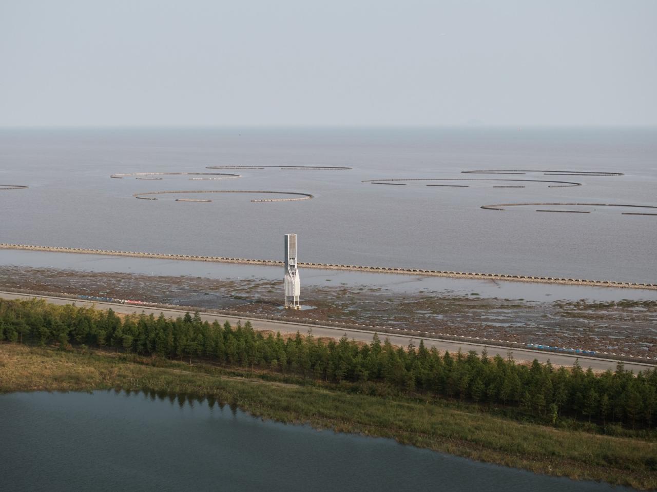 BIM建筑|扭转塔和螺旋站,上海海上的生态基础设施 / HCCH合尘建筑 BIM建筑|扭转塔和螺旋站,上海海上的生态基础设施 / HCCH合尘建筑