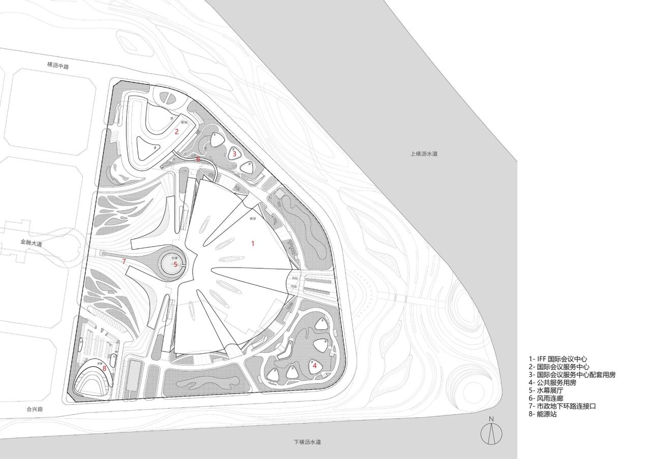 BIM建筑|南沙国际金融论坛(IFF)永久会址 / 同济大学建筑设计研究院 BIM建筑|南沙国际金融论坛(IFF)永久会址 / 同济大学建筑设计研究院