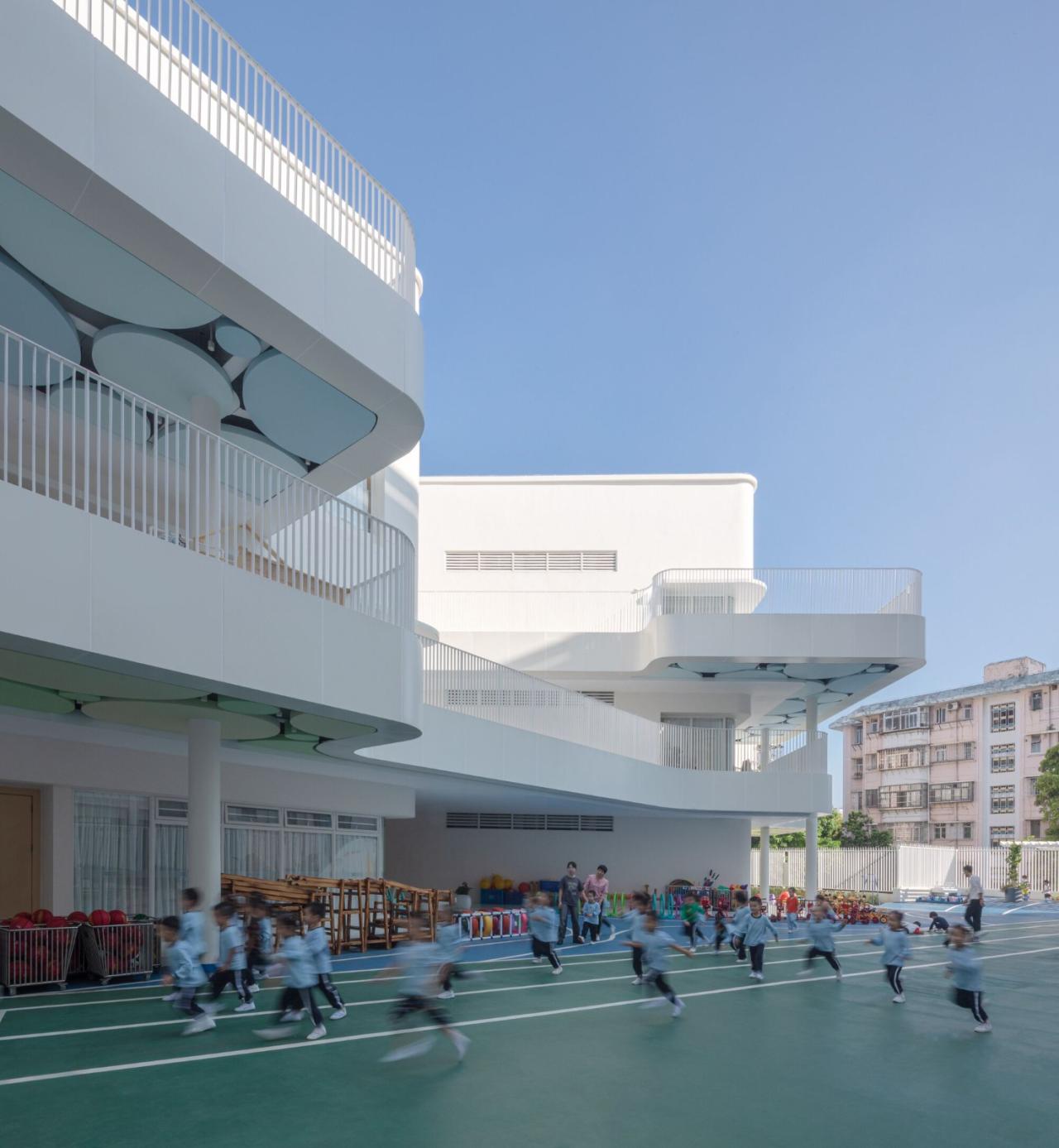 BIM建筑|深圳市第二幼儿园 / 徐昀超建筑工作室 BIM建筑|深圳市第二幼儿园 / 徐昀超建筑工作室