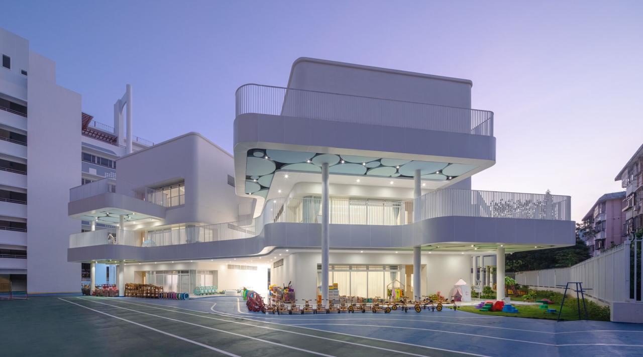 BIM建筑|深圳市第二幼儿园 / 徐昀超建筑工作室 BIM建筑|深圳市第二幼儿园 / 徐昀超建筑工作室