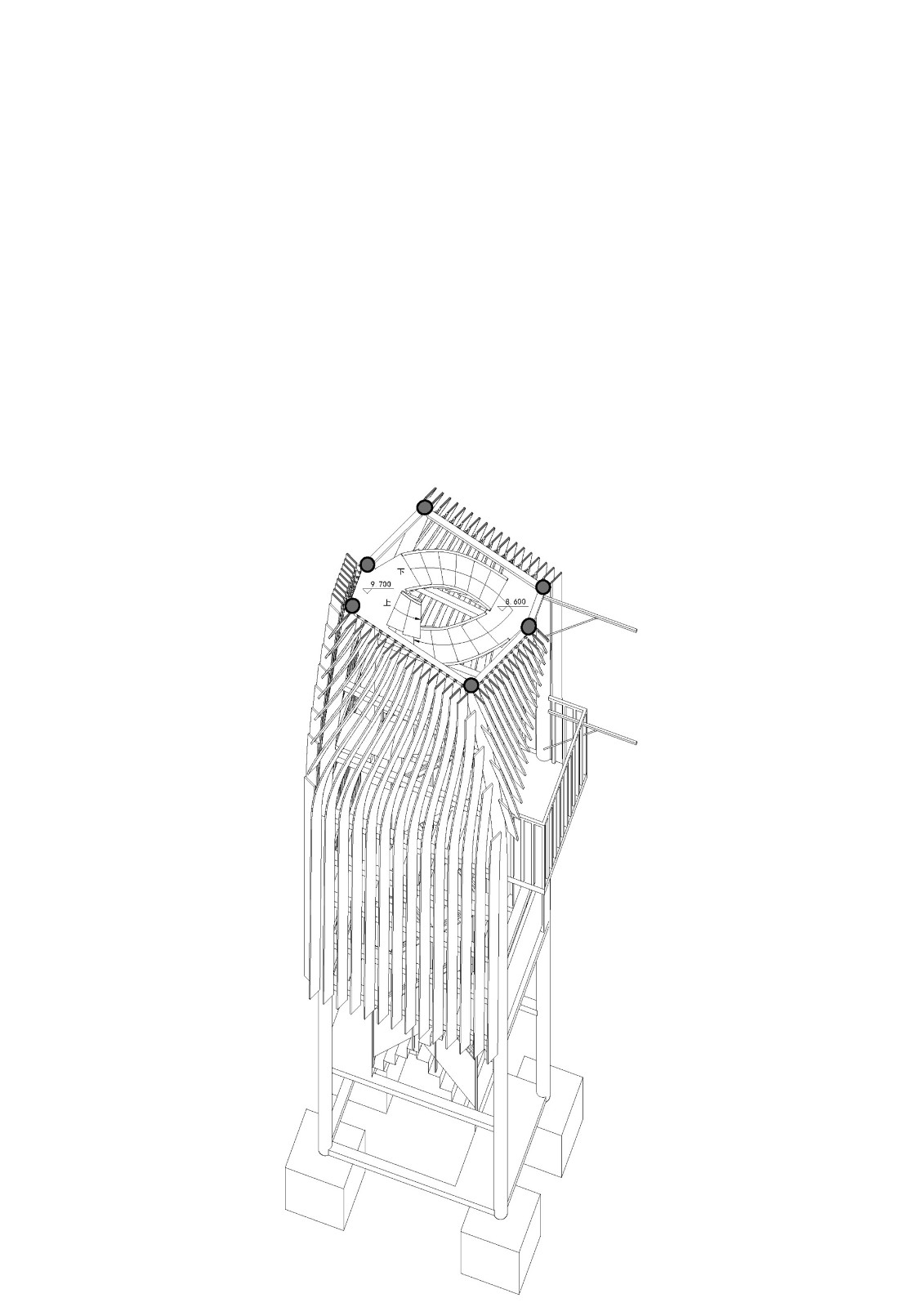 BIM建筑|扭转塔和螺旋站,上海海上的生态基础设施 / HCCH合尘建筑 BIM建筑|扭转塔和螺旋站,上海海上的生态基础设施 / HCCH合尘建筑