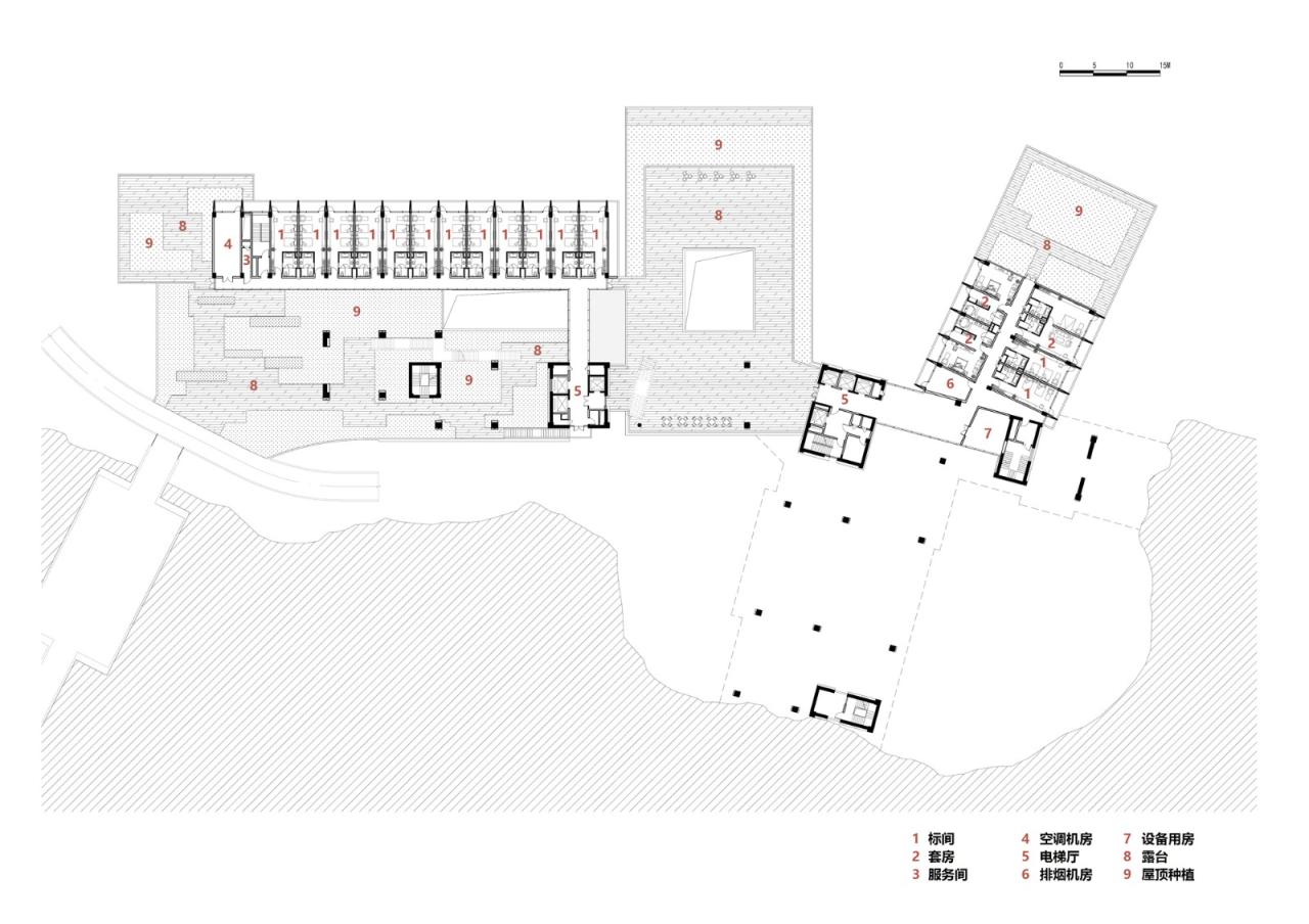 BIM建筑|徐州园博园宕口酒店 / 筑境设计 BIM建筑|徐州园博园宕口酒店 / 筑境设计