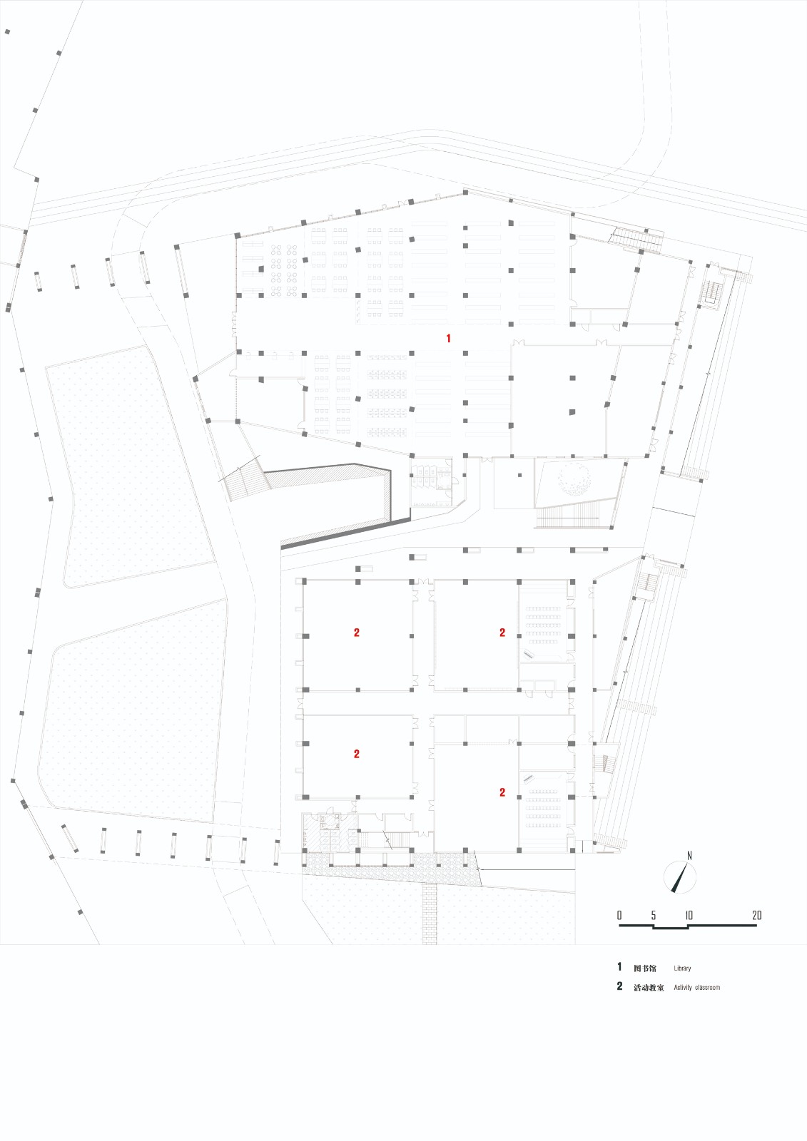 BIM建筑|杭州中泰中学建筑设计 / LZGC量子构城设计事务所+浙江建院建筑规划设计院 BIM建筑|杭州中泰中学建筑设计 / LZGC量子构城设计事务所+浙江建院建筑规划设计院