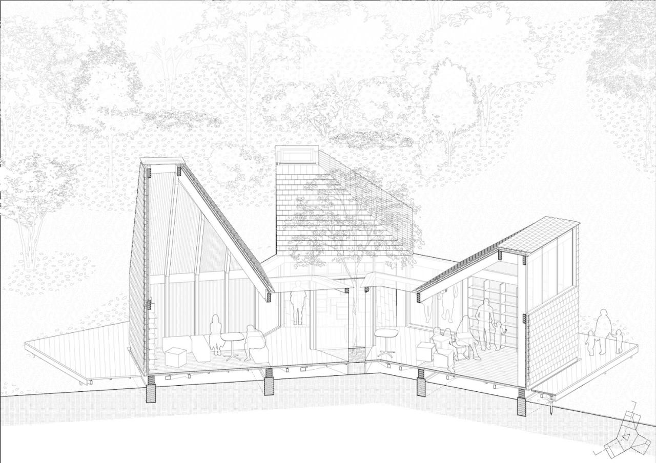 BIM建筑|高山书屋 / MAT 超级建筑事务所 BIM建筑|高山书屋 / MAT 超级建筑事务所