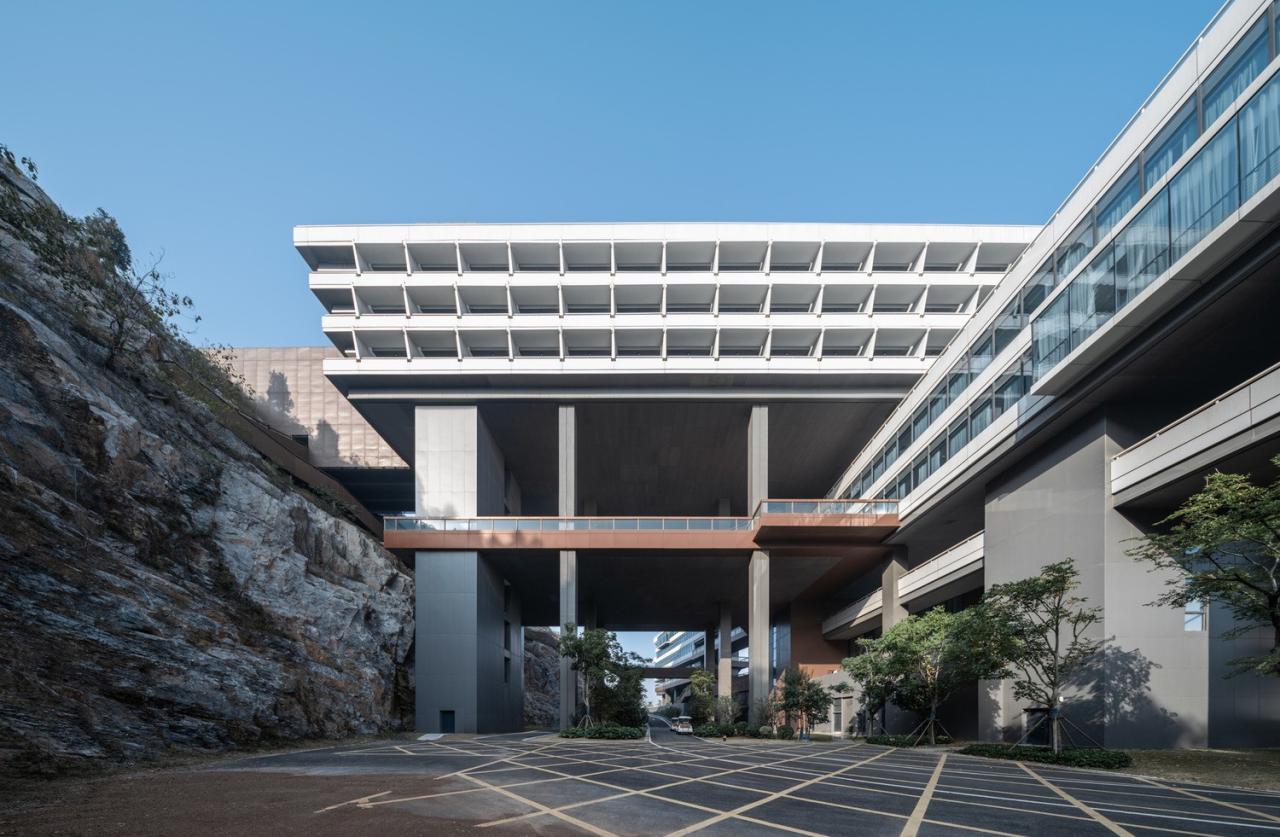 BIM建筑|徐州园博园宕口酒店 / 筑境设计 BIM建筑|徐州园博园宕口酒店 / 筑境设计