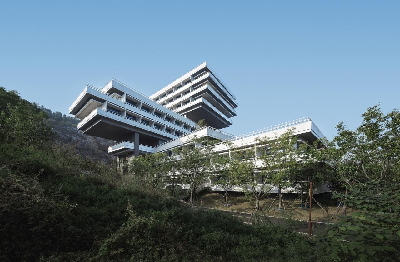 BIM建筑|徐州园博园宕口酒店 / 筑境设计 BIM建筑|徐州园博园宕口酒店 / 筑境设计