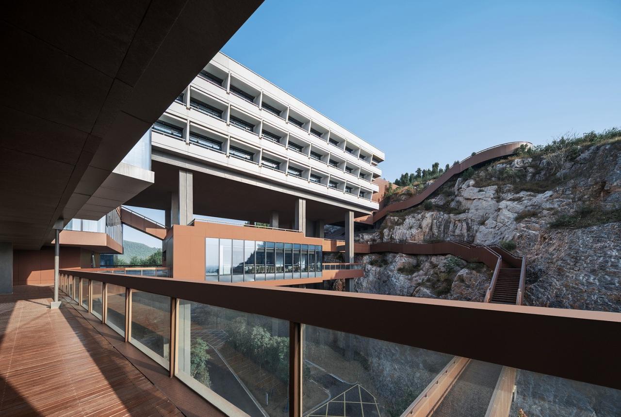 BIM建筑|徐州园博园宕口酒店 / 筑境设计 BIM建筑|徐州园博园宕口酒店 / 筑境设计