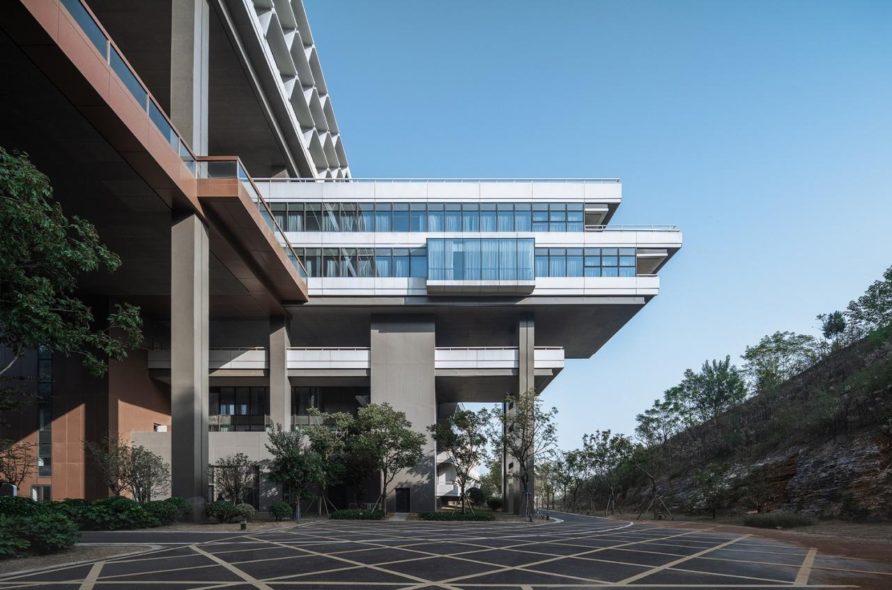 BIM建筑|徐州园博园宕口酒店 / 筑境设计 BIM建筑|徐州园博园宕口酒店 / 筑境设计