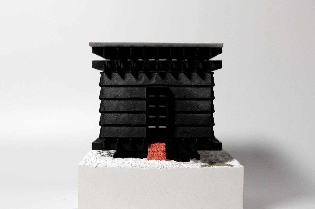 BIM建筑|西藏山南观蜂小屋 / 月壤建筑 BIM建筑|西藏山南观蜂小屋 / 月壤建筑