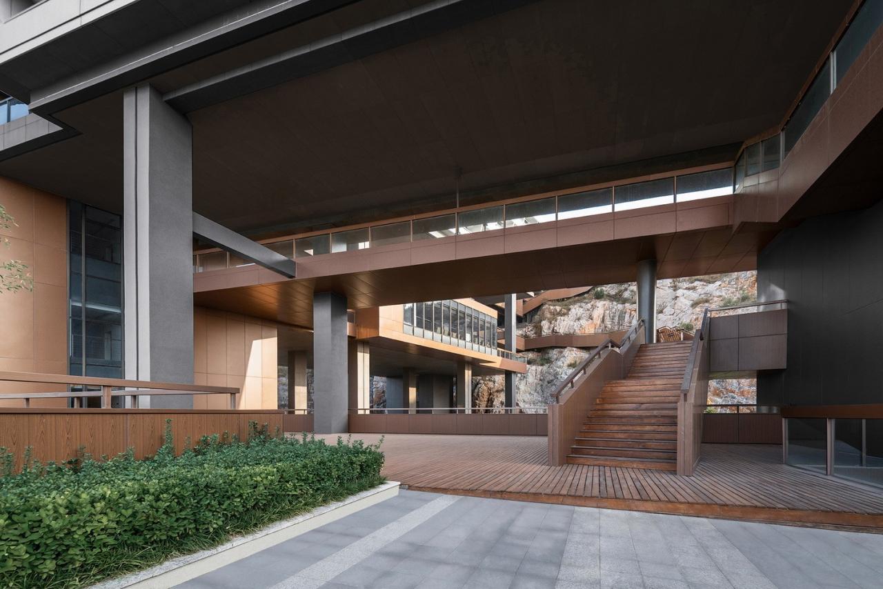 BIM建筑|徐州园博园宕口酒店 / 筑境设计 BIM建筑|徐州园博园宕口酒店 / 筑境设计