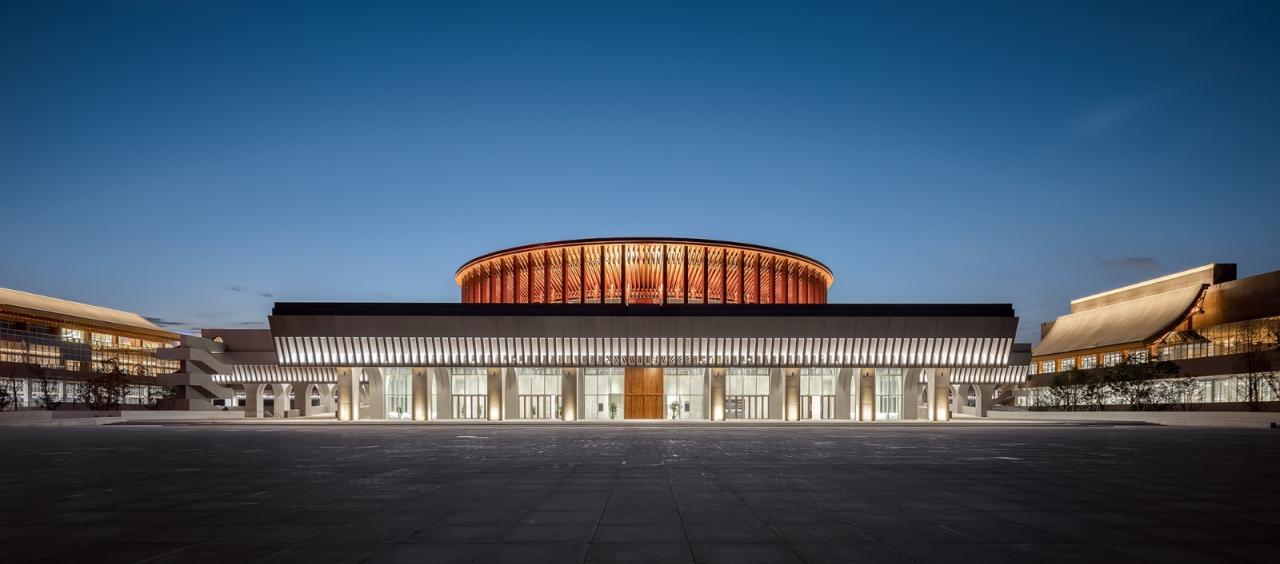 BIM建筑|稻田与廊桥 - 宁波国际会议中心 / 汤桦建筑设计 BIM建筑|稻田与廊桥 - 宁波国际会议中心 / 汤桦建筑设计