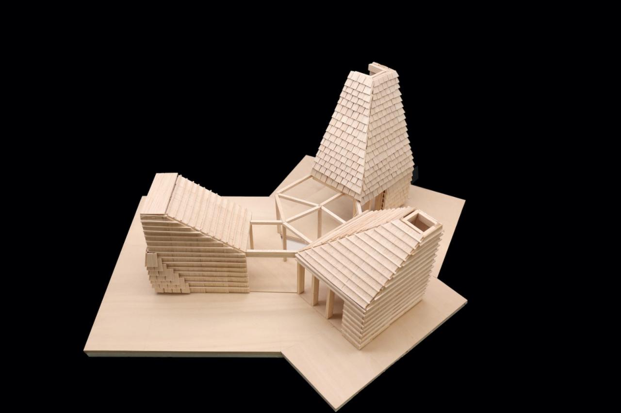 BIM建筑|高山书屋 / MAT 超级建筑事务所 BIM建筑|高山书屋 / MAT 超级建筑事务所