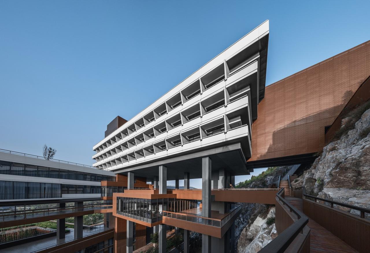 BIM建筑|徐州园博园宕口酒店 / 筑境设计 BIM建筑|徐州园博园宕口酒店 / 筑境设计