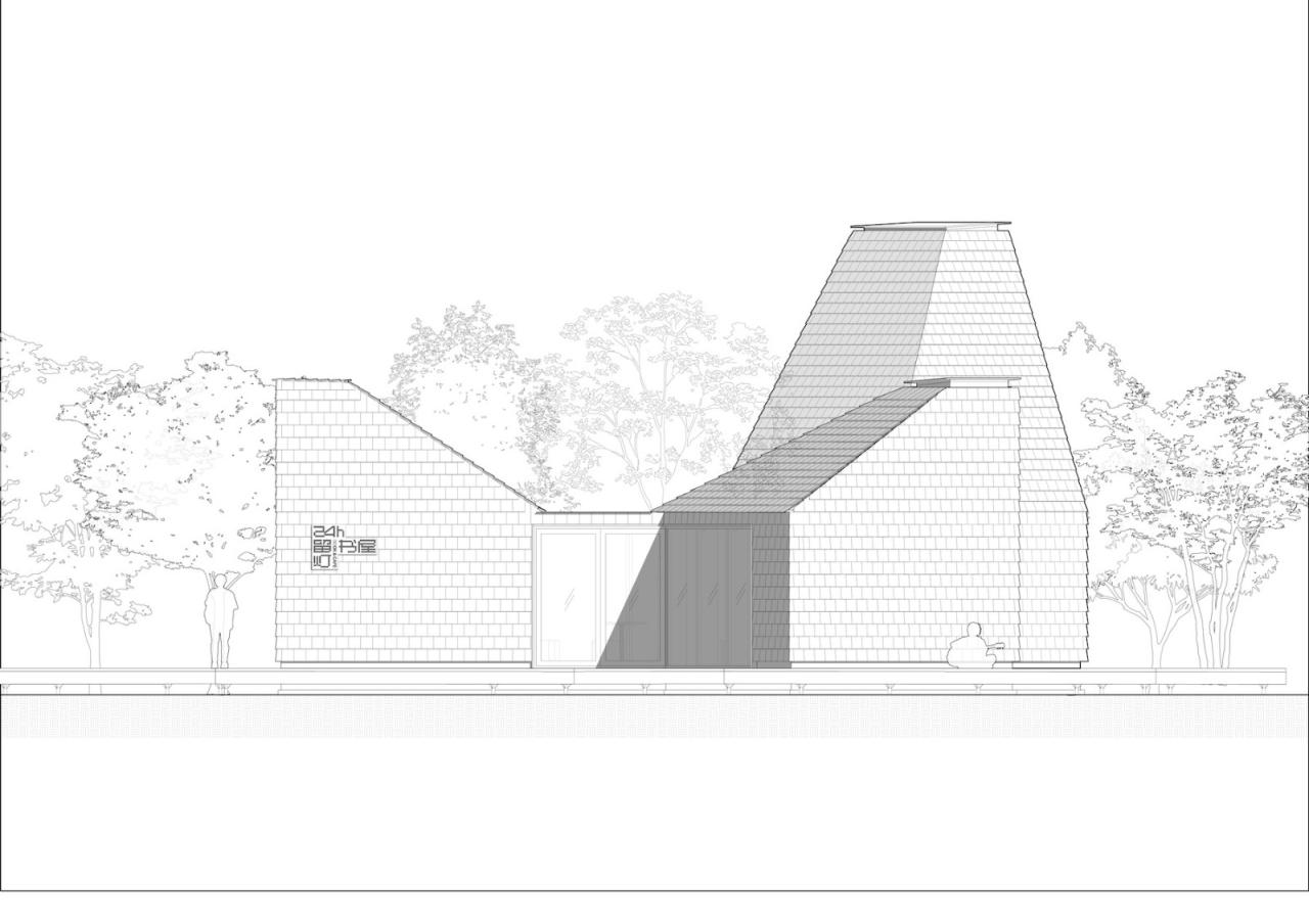 BIM建筑|高山书屋 / MAT 超级建筑事务所 BIM建筑|高山书屋 / MAT 超级建筑事务所