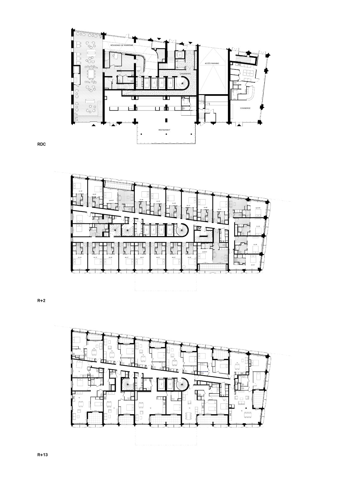 BIM建筑|414 个拱顶,‘蓝色之门’住宅 / PietriArchitectes BIM建筑|414 个拱顶,‘蓝色之门’住宅 / PietriArchitectes