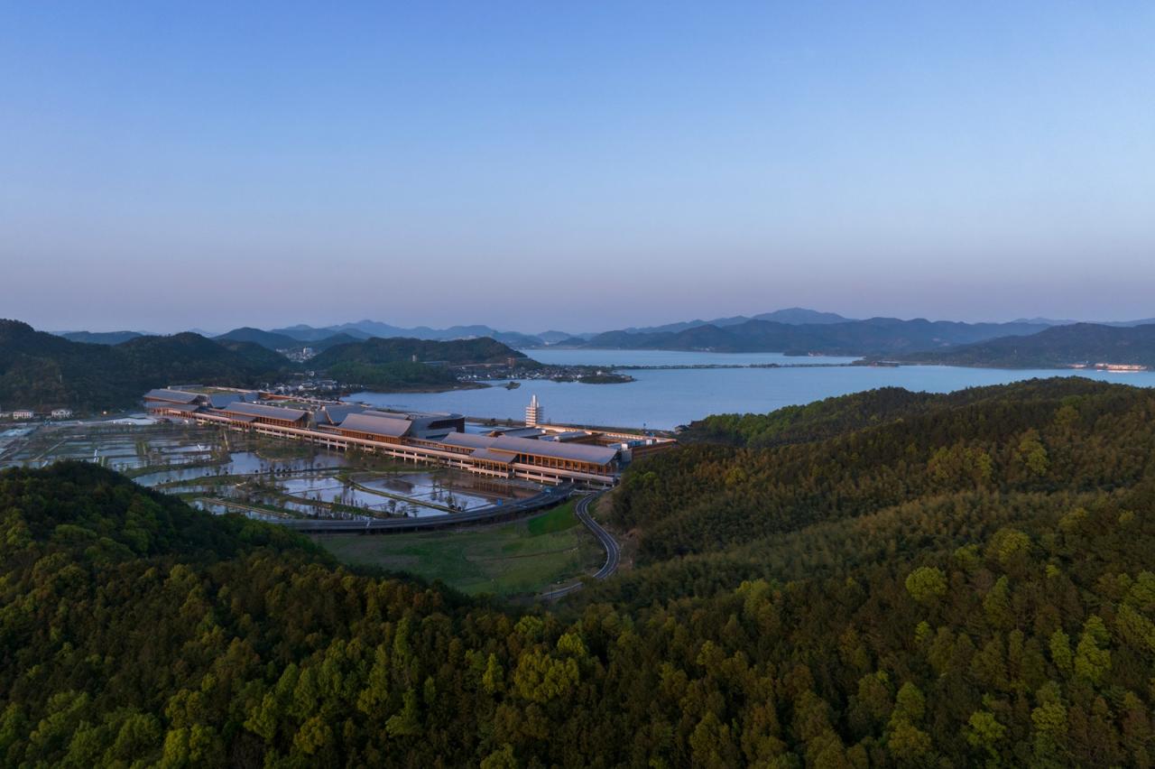 BIM建筑|稻田与廊桥 - 宁波国际会议中心 / 汤桦建筑设计 BIM建筑|稻田与廊桥 - 宁波国际会议中心 / 汤桦建筑设计