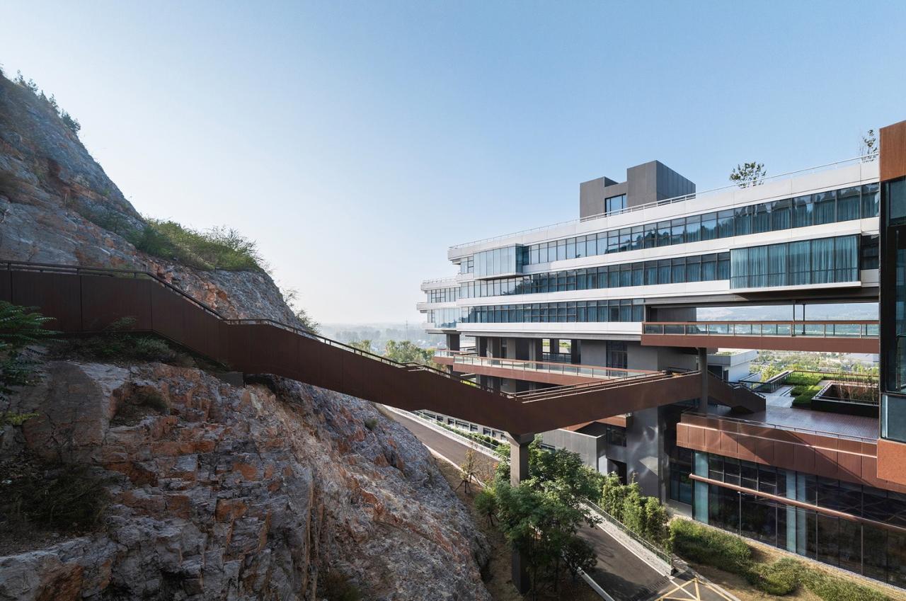 BIM建筑|徐州园博园宕口酒店 / 筑境设计 BIM建筑|徐州园博园宕口酒店 / 筑境设计