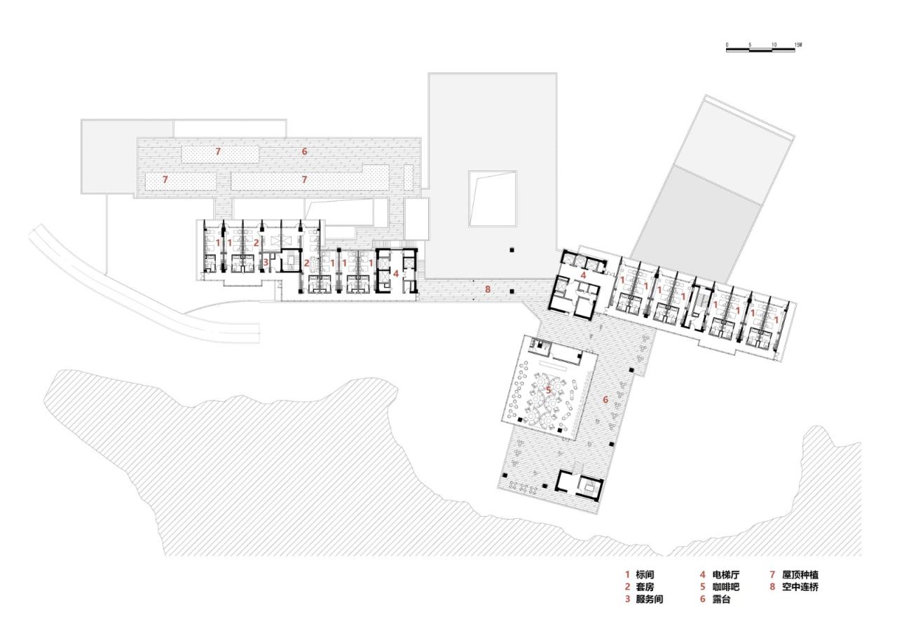 BIM建筑|徐州园博园宕口酒店 / 筑境设计 BIM建筑|徐州园博园宕口酒店 / 筑境设计